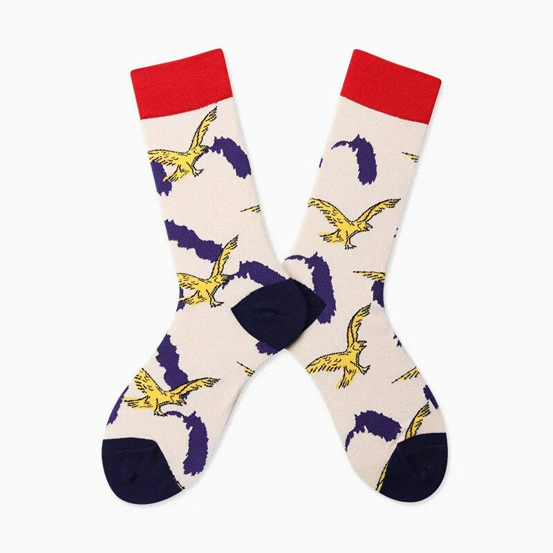 Abstract Art Skateboard Socks Set