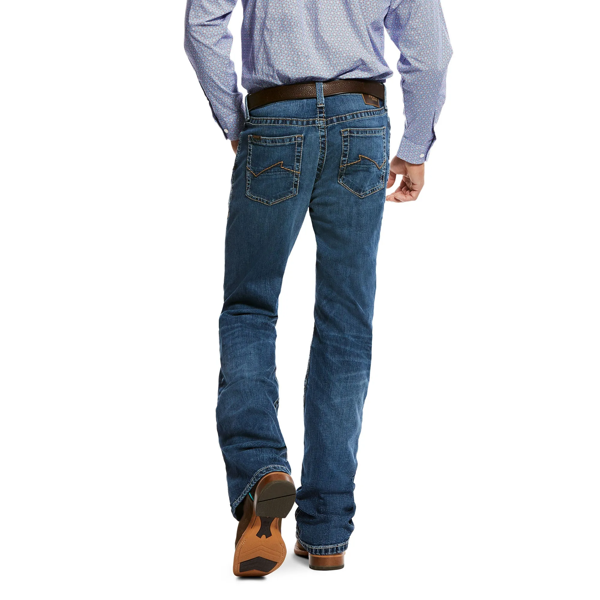 'Ariat' Men's M4 TekStretch Braden Fashion Boot Cut - Pasadena