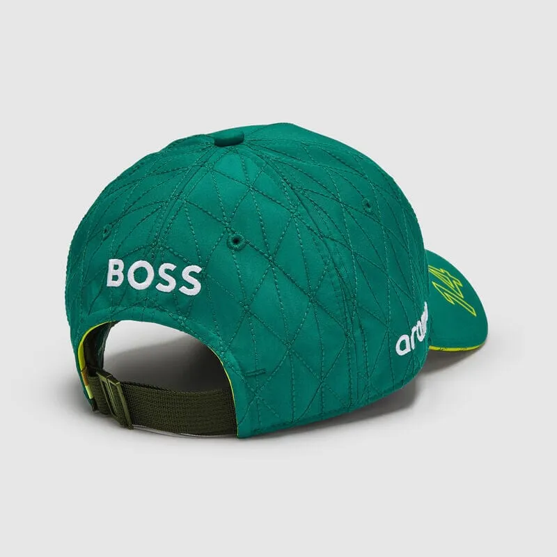 Aston Martin F1 2024 Kids Fernando Alonso Team Hat- Youth Green