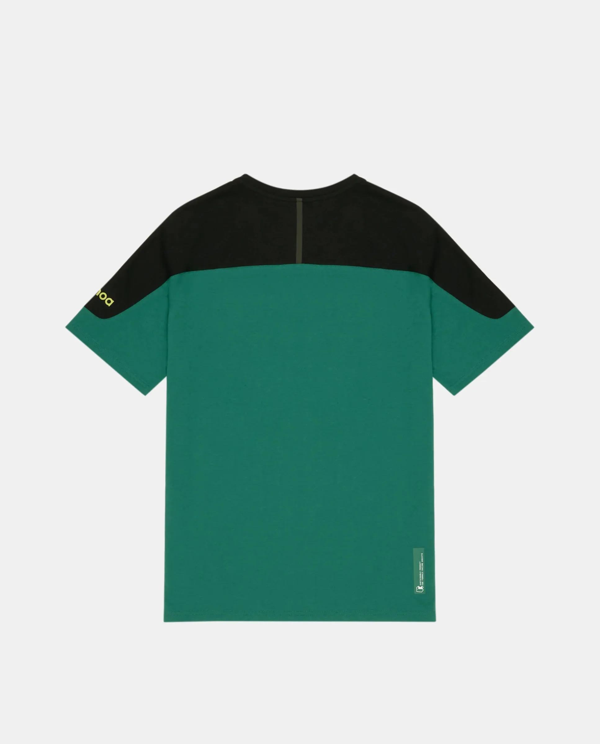 Aston Martin F1 Kimoa Fernando Alonso #14 Color Block T-Shirt - Green