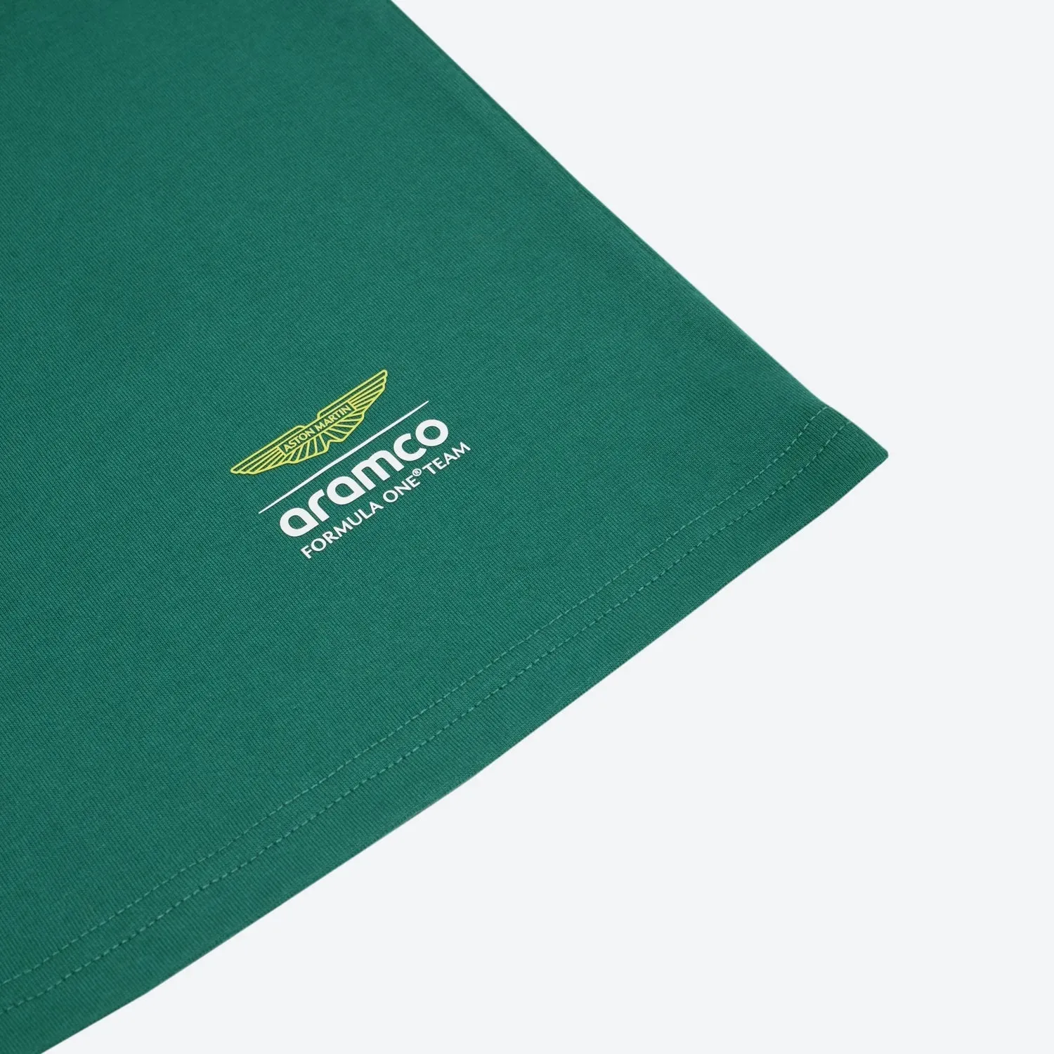 Aston Martin F1 Kimoa Fernando Alonso #14 Color Block T-Shirt - Green