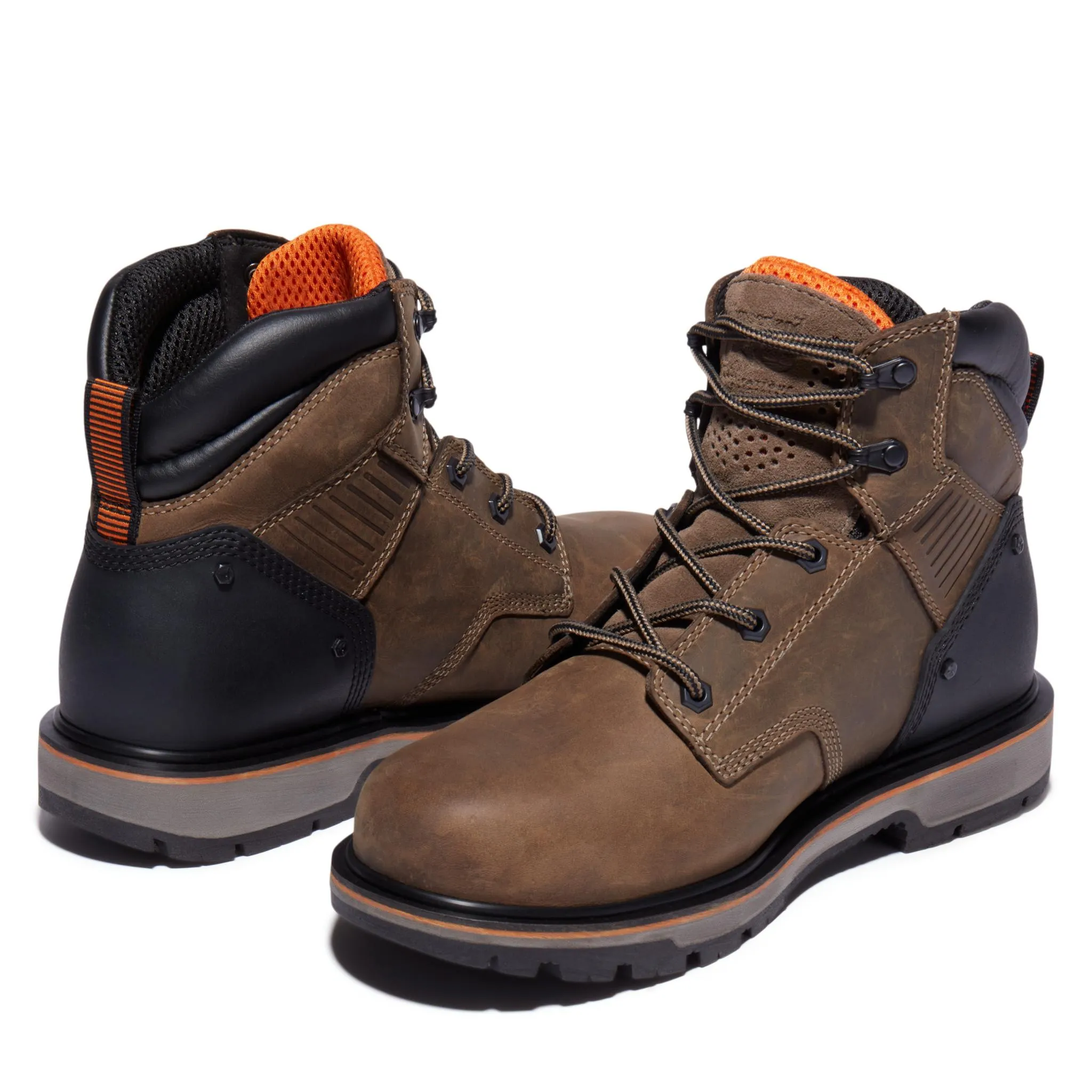 Ballast 6 Inch Steel-Toe Work Boot Dark Brown