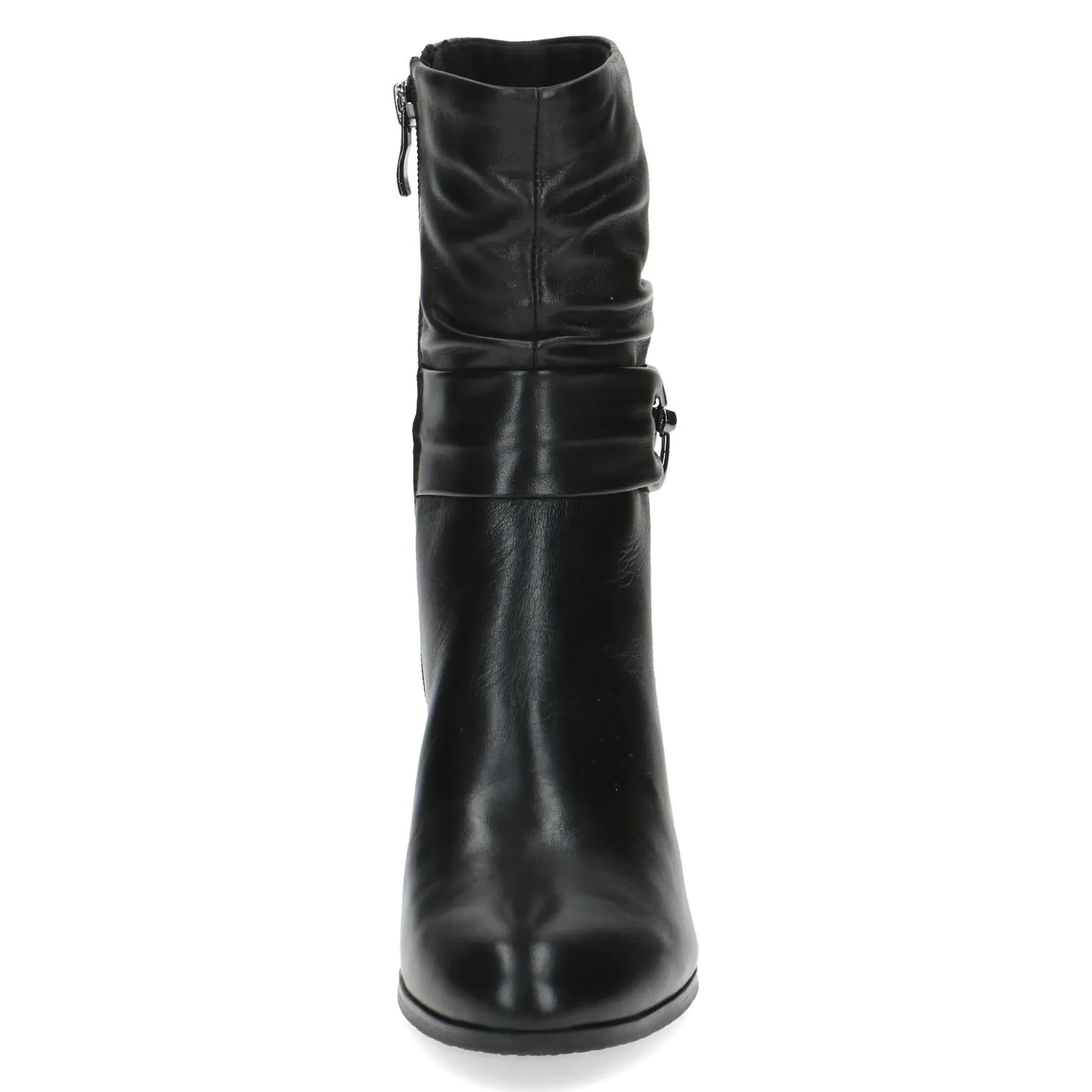 Caprice Ladies Mid Heel Zip Side Ankle Boot