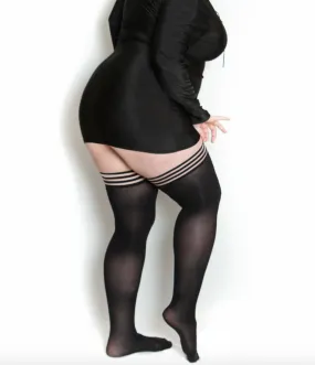 #H316 Day To Night Opaque Thigh Highs