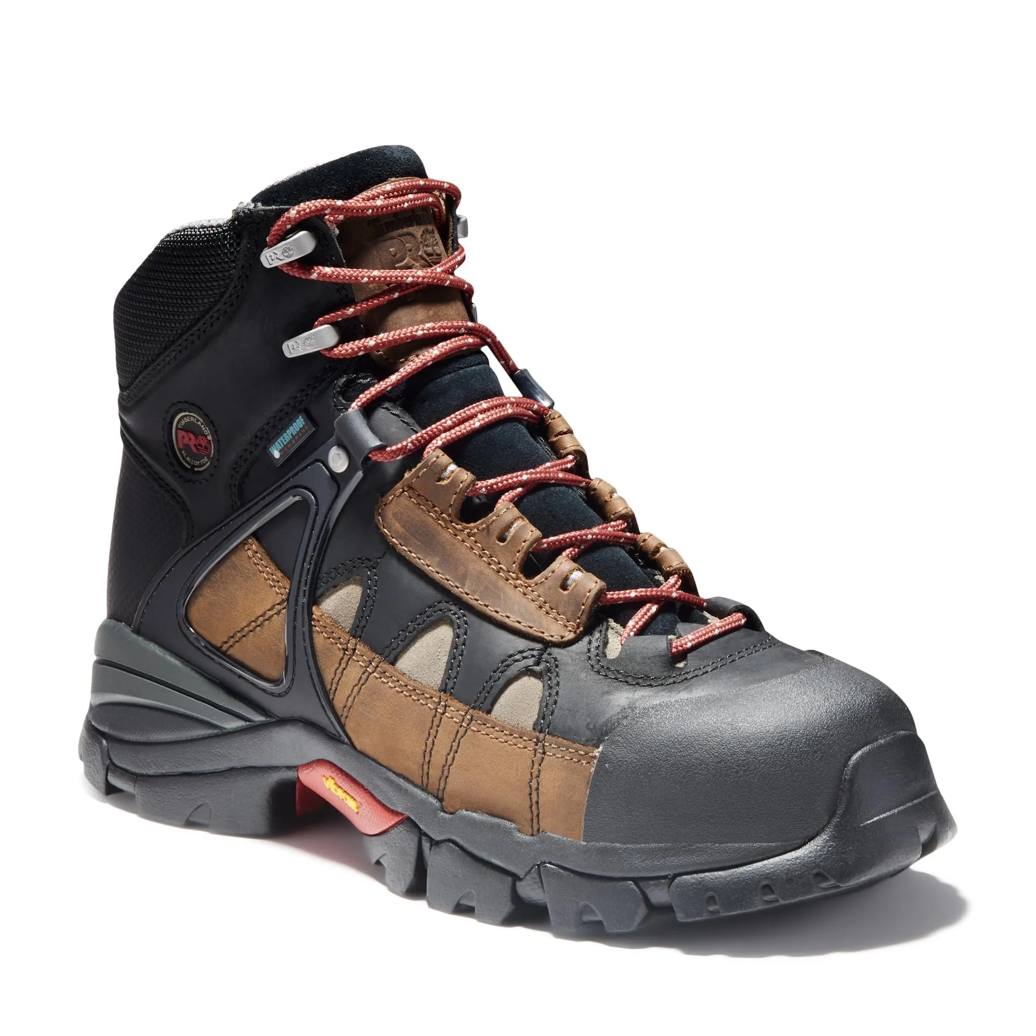 Hyperion 6 Inch Alloy-Toe Waterproof Work Boot Brown