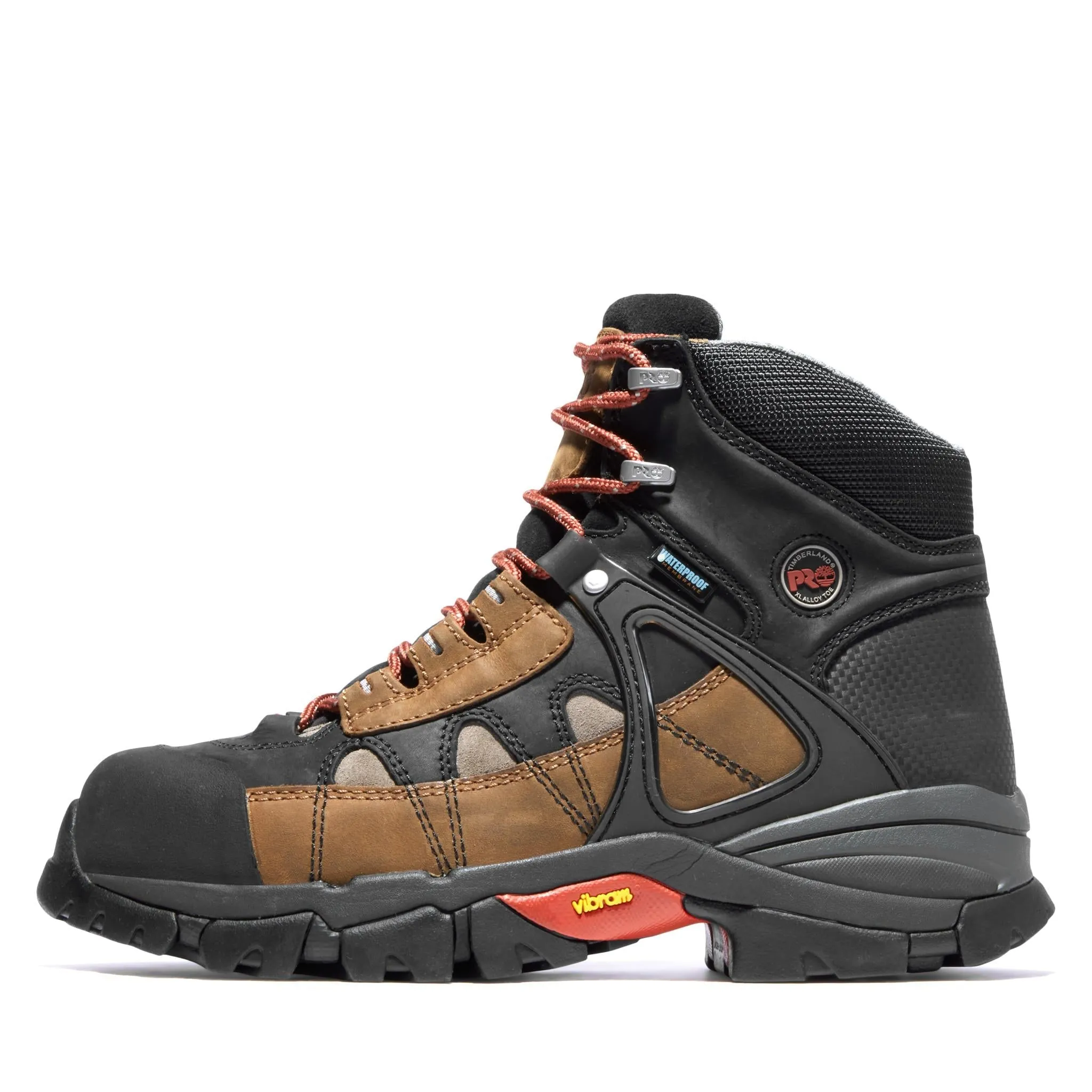 Hyperion 6 Inch Alloy-Toe Waterproof Work Boot Brown