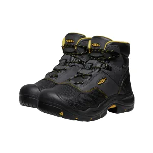Men's Logandale Mid Waterproof (Steel Toe) Boot - Raven/Black (D Width)